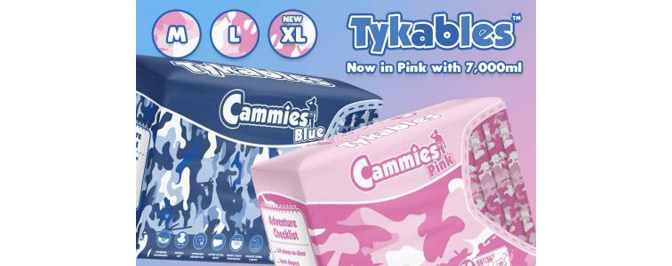 Tykables Cammies Blue and Pink!