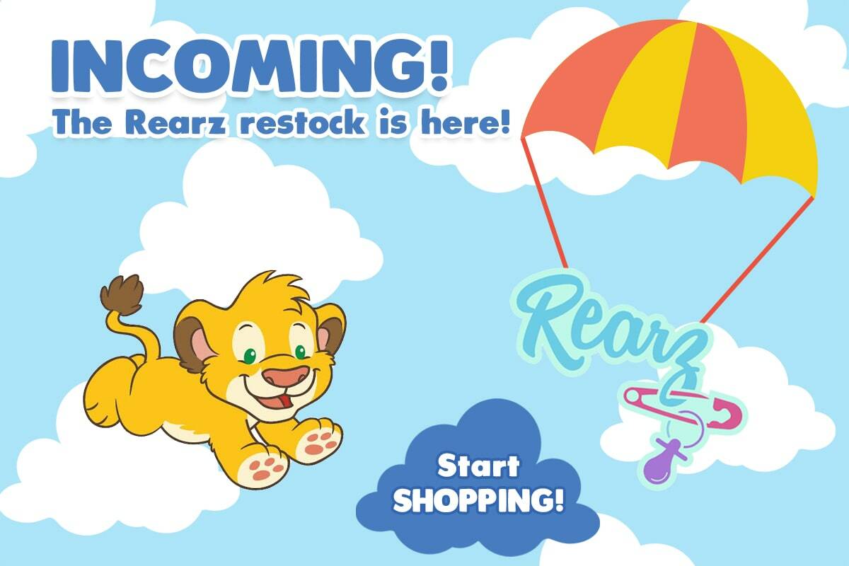 Incoming! The Rearz restock is here!