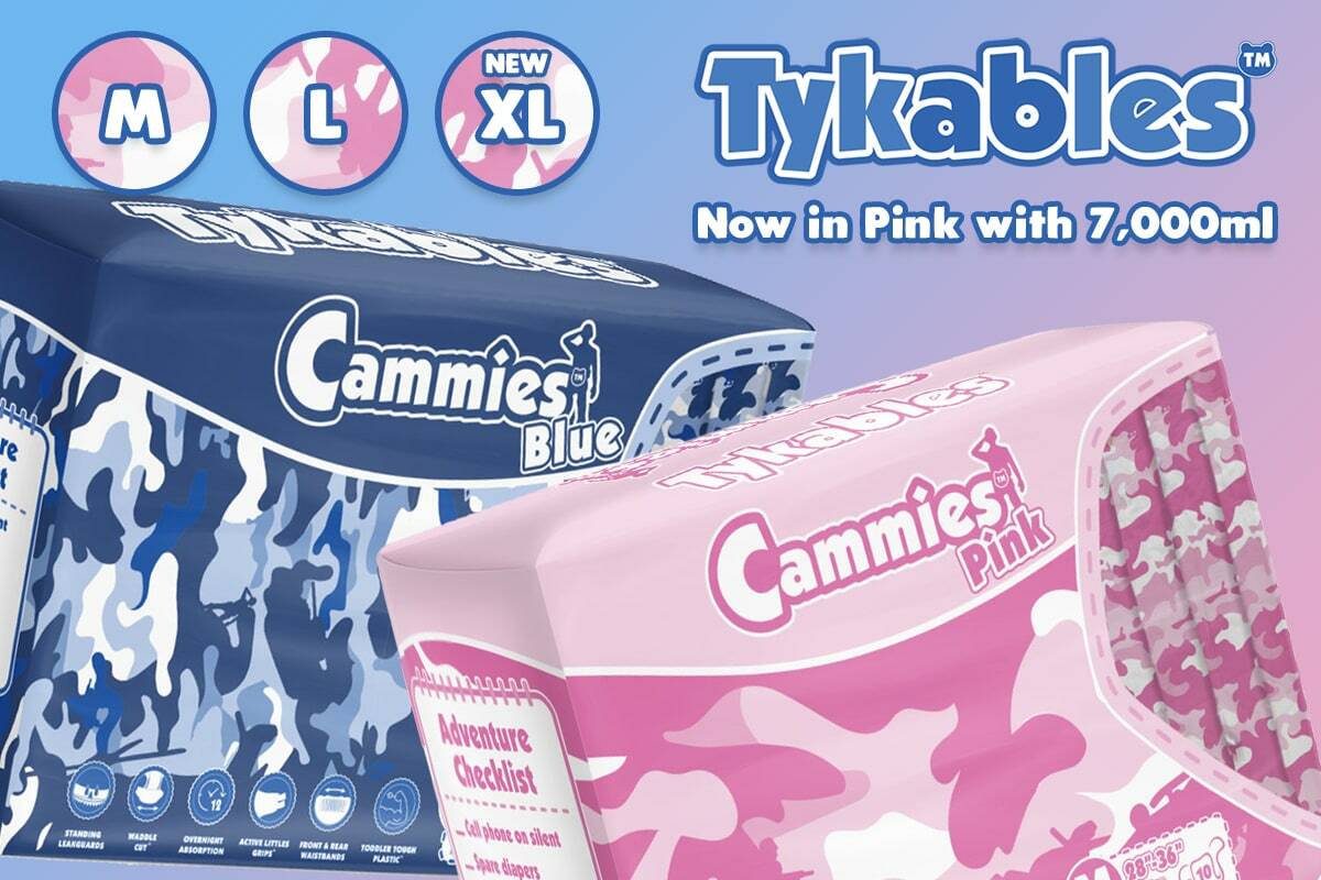 Tykables Cammies Pink and Blue